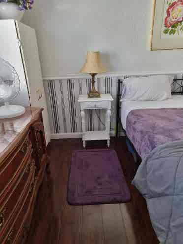 Private room and bathroom
