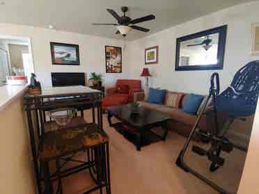 Beachside furn rm, private ba, loft