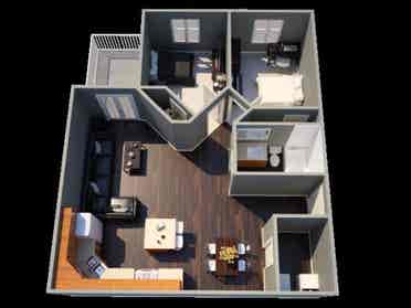 Room in apt approx  min of campus