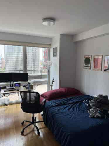 Bedroom available in a  bath