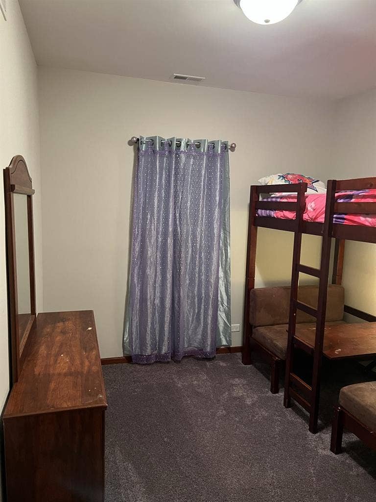 Roomy Quiet room with large closet