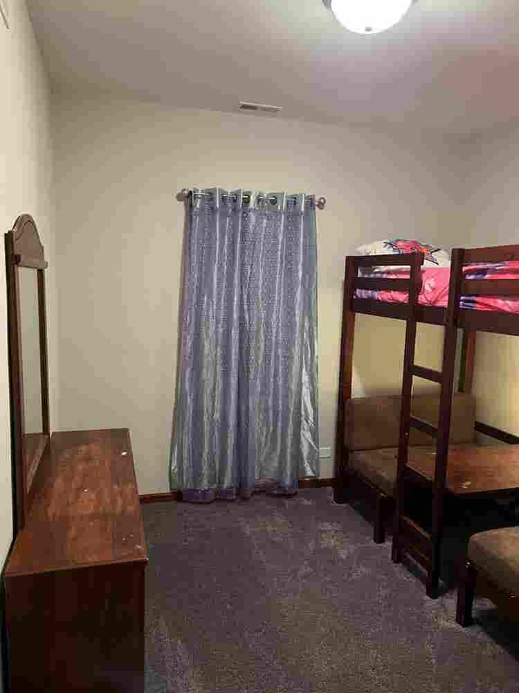 Roomy Quiet room with large closet