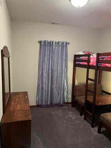 Roomy Quiet room with large closet