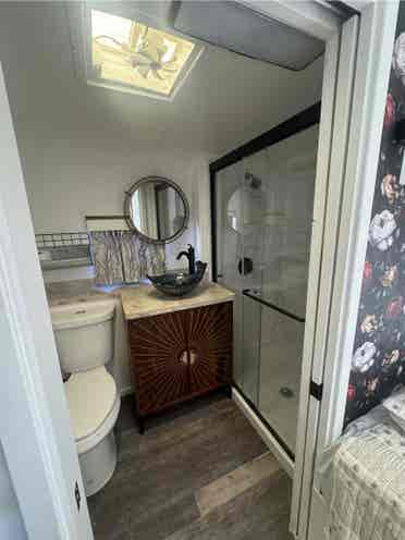 Vintage completely redone trailer