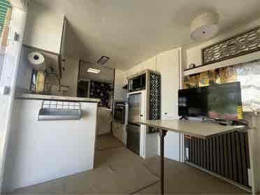 Vintage completely redone trailer