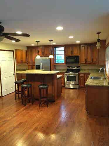 of unfinished basement