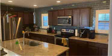 Available furnished bedroom