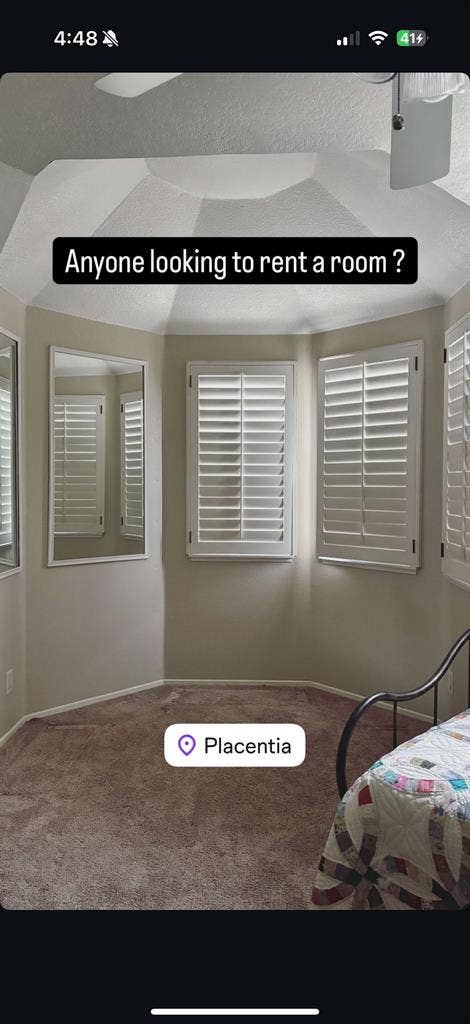 Room for rent $ + utilities