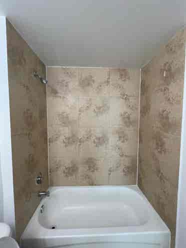 Room with  balcony and bathroom