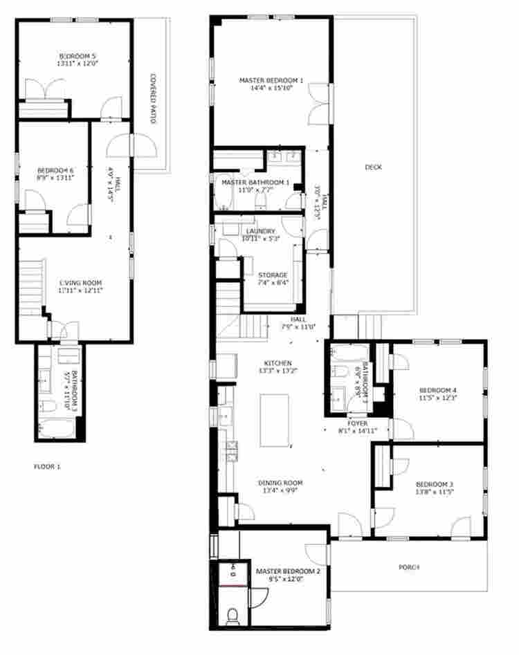 1 BR in Dallas