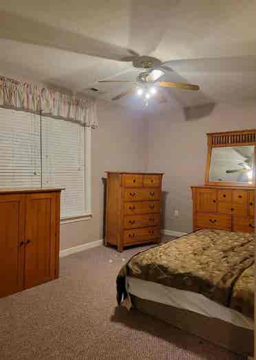 Spacious furnished room