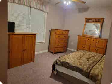 Spacious furnished room