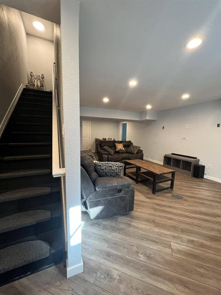 Basement available!