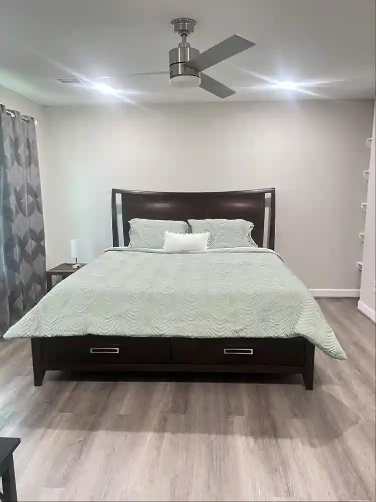 Cozy and spacious master bedroom