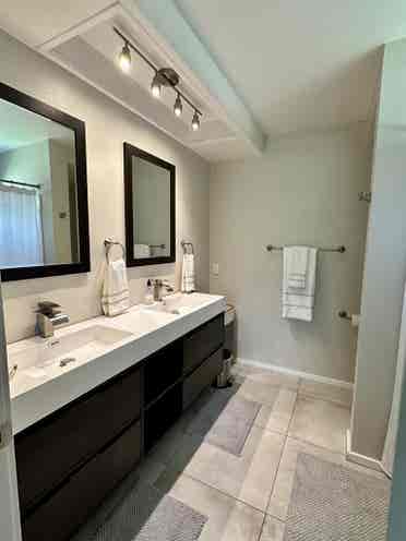 Private Ensuite in a condo.