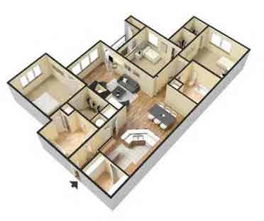 Luxury apartment in Sandy Springs