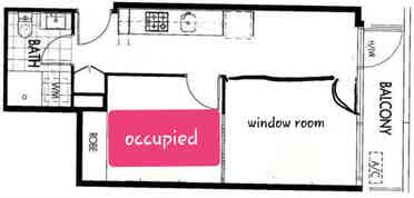 Private bedroom w/shared bathroom