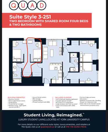 Lease Transfer at Quad at York