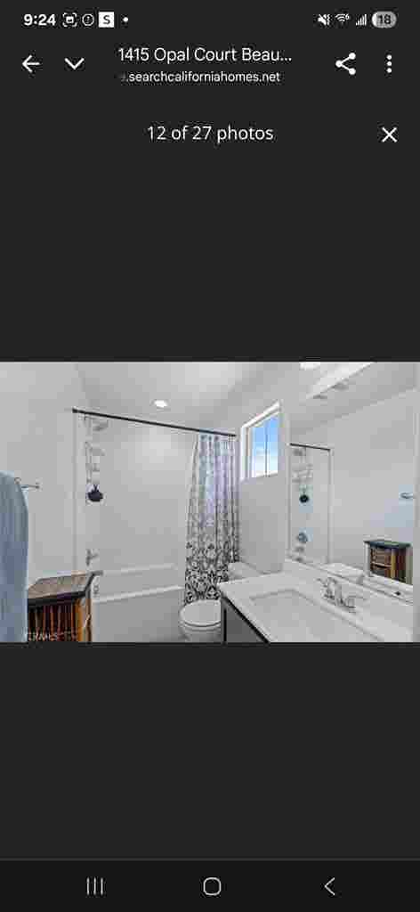 2 separate bdrms, 2 separate bath