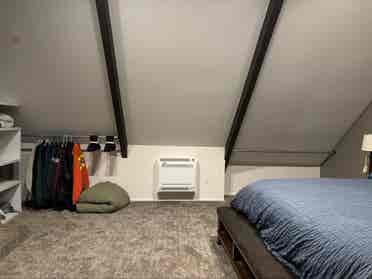 Upstairs room