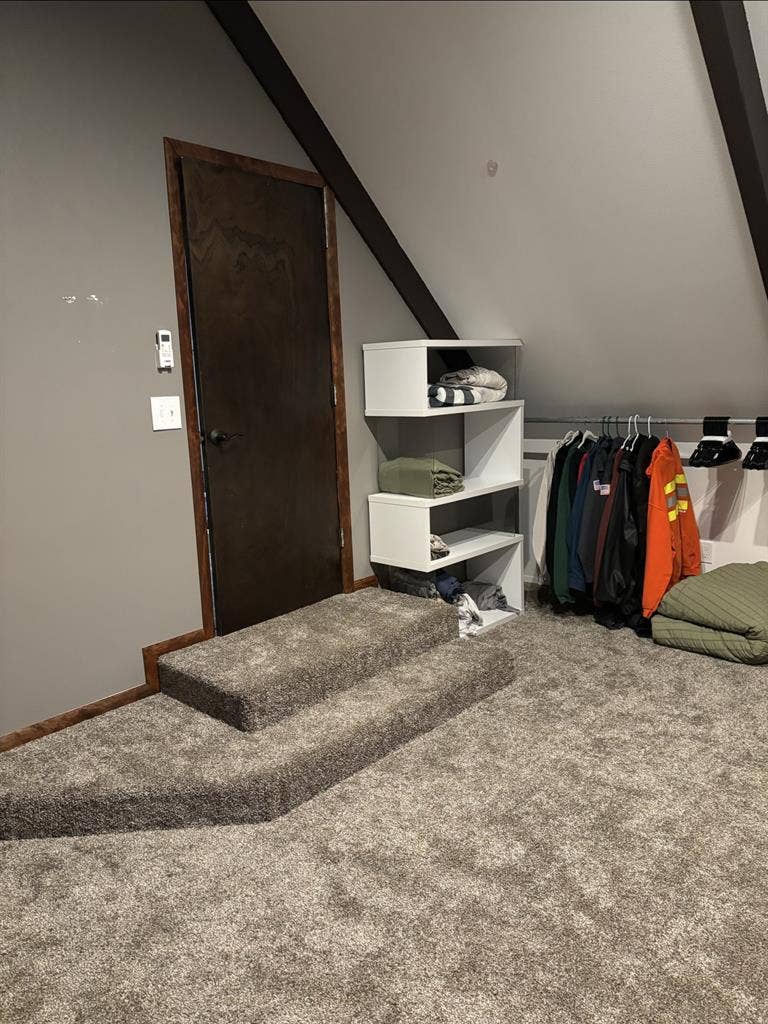 Upstairs room