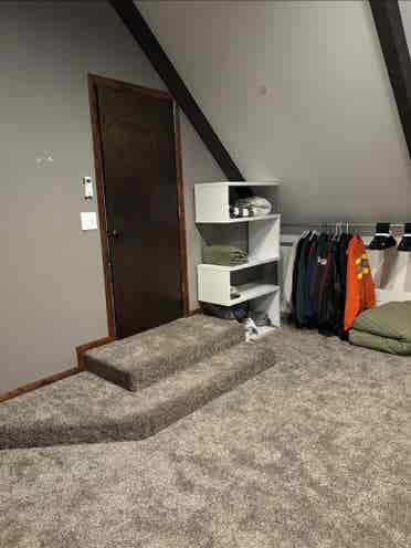 Upstairs room