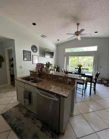 Spacious room in a gated community
