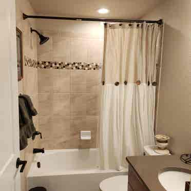Room with private bathroom for rent