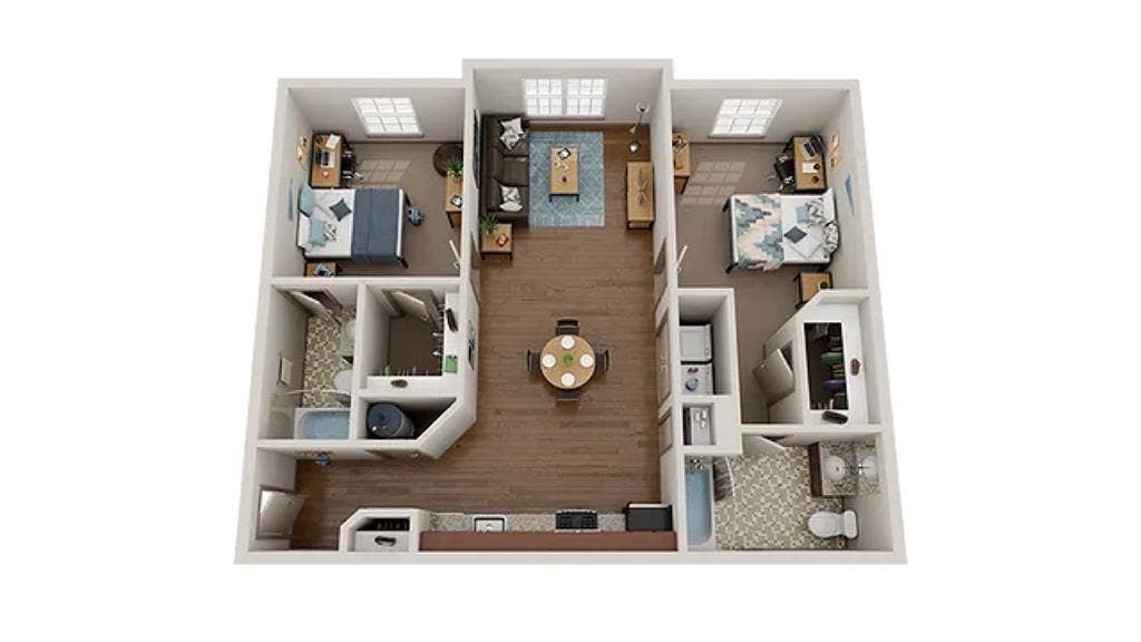 SOCIAL BLUE APARTMENTS (Sub-Lease)