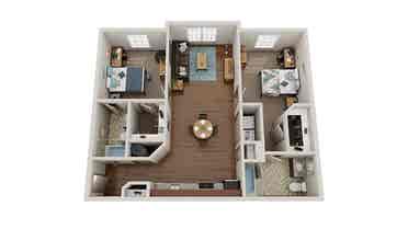 SOCIAL BLUE APARTMENTS (Sub-Lease)