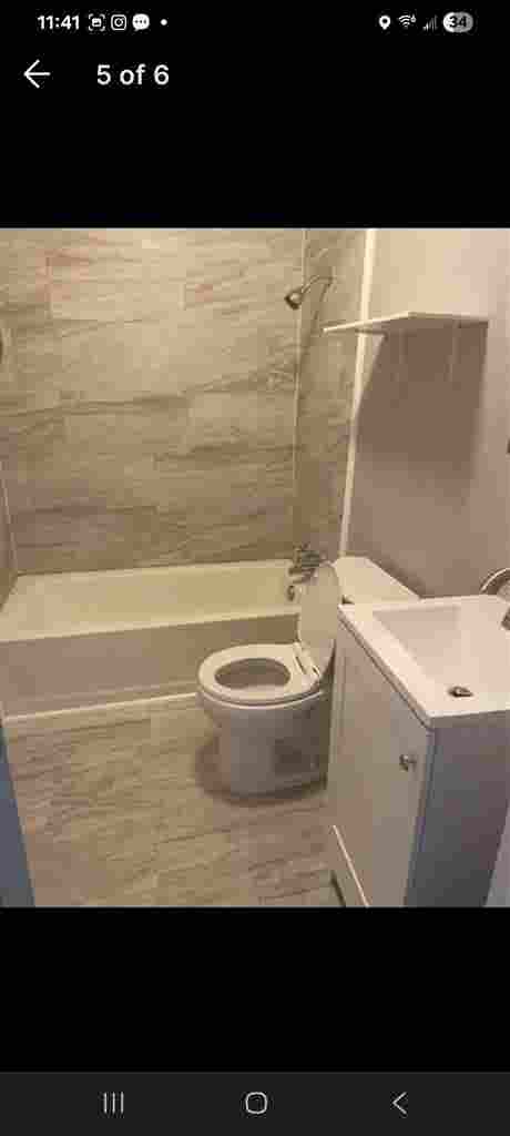 bath ready for move-in