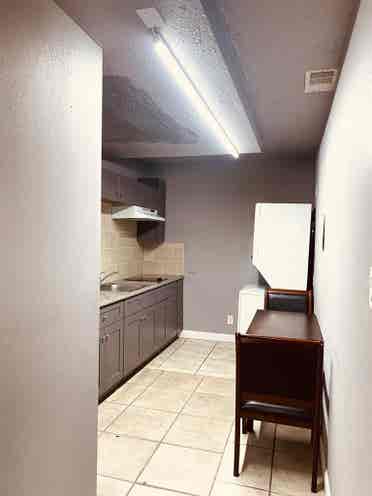 Private entrance studio for rent