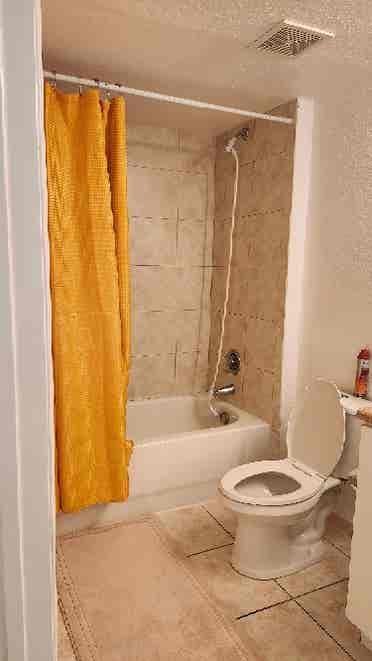 Bedroom with private bathroom