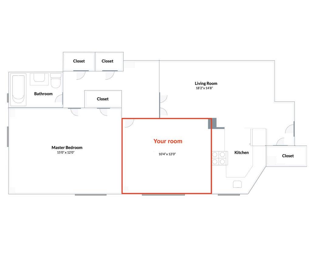 Rent Stabilized Stuytown Room July