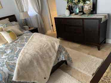 Furnished Master bed/bath pool home