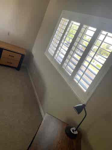 Lrg furnished bedroom fullbathroom