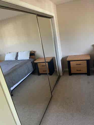 Lrg furnished bedroom fullbathroom