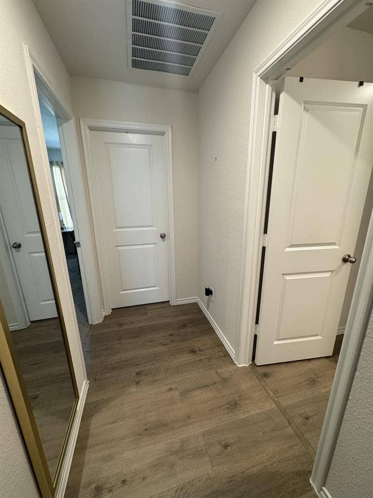 Private bedroom and bathroom