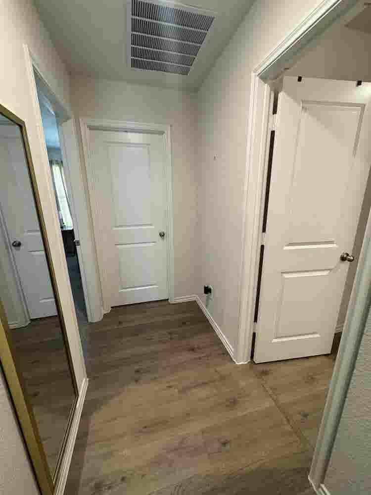 Private bedroom and bathroom