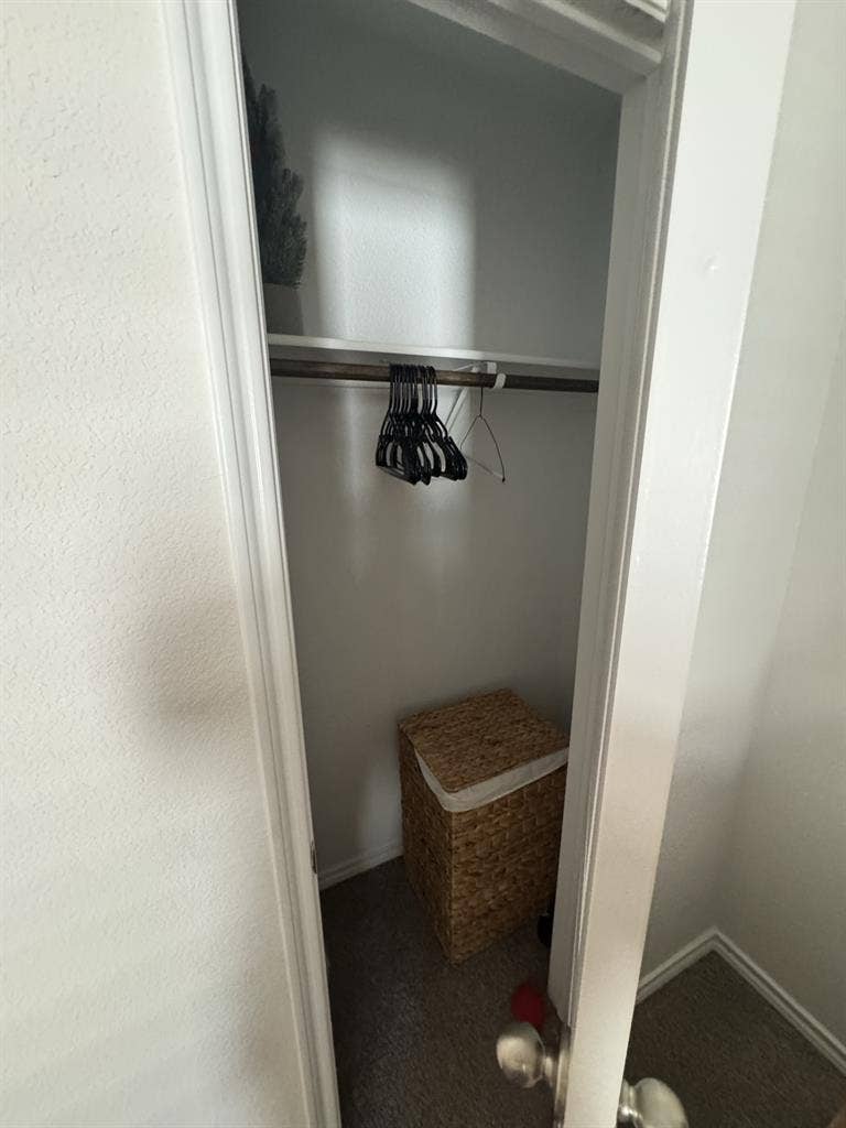 Private bedroom and bathroom