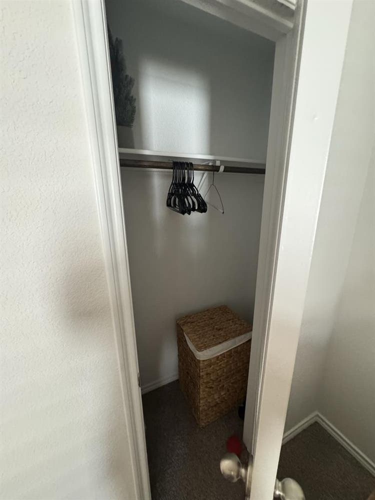 Private bedroom and bathroom
