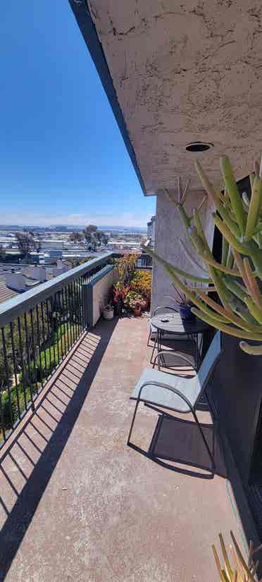 Condo bedroom for rent with view