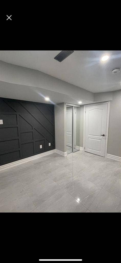 2 bedroom basement apartment