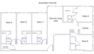 Looking for 3 roommates