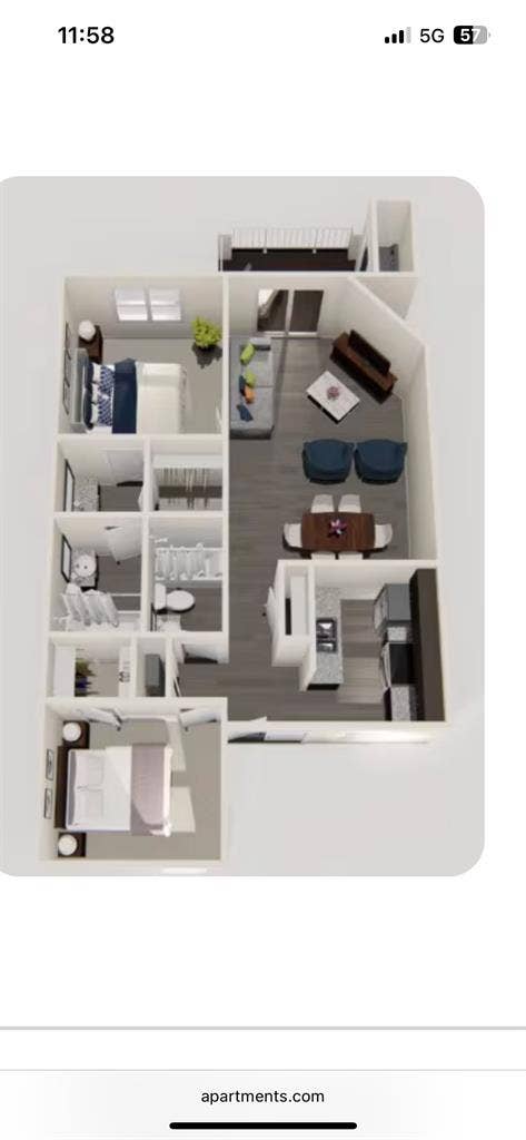 beautiful apartment in largo