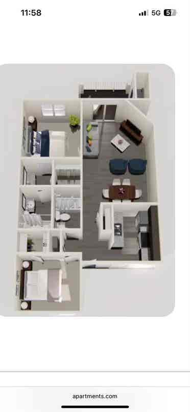 beautiful apartment in largo