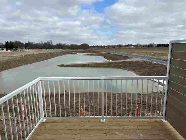 New bungalow Pond facing
