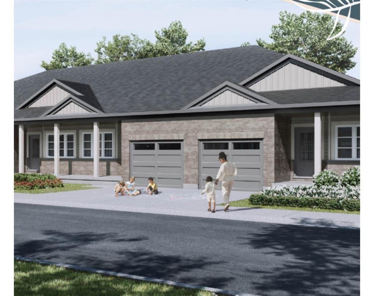 New bungalow Pond facing