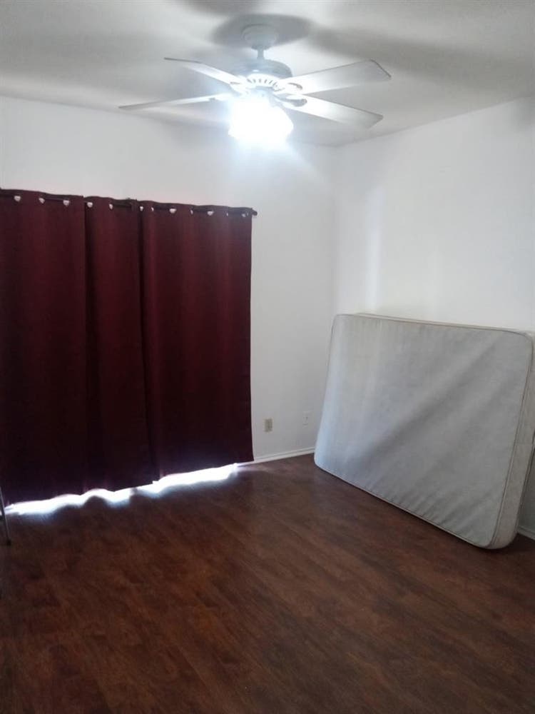 Master bedroom is ready for move in