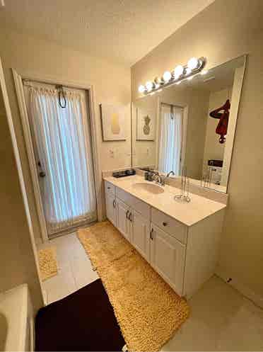 Private room and bath